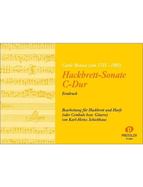 Hackbrett-Sonate C-Dur
